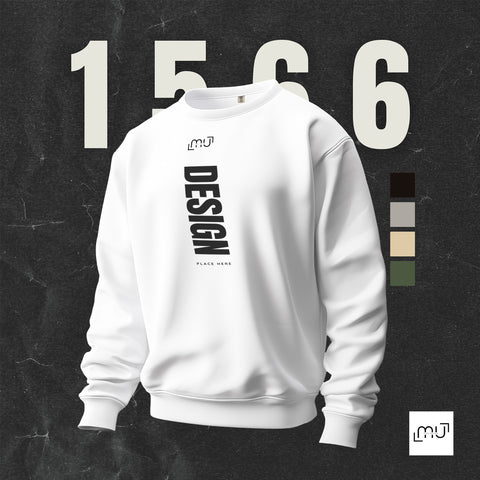 Comfort Colors 1566 Sweatshirt Mockups