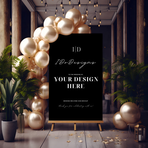 Wedding Welcome Sign Mockups