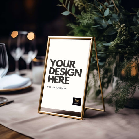 Wedding Table Number